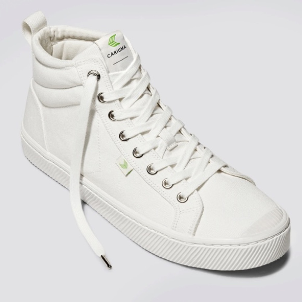 CARIUMA men’s Sneakers Off-White Canvas OCA HIGH size 11.5